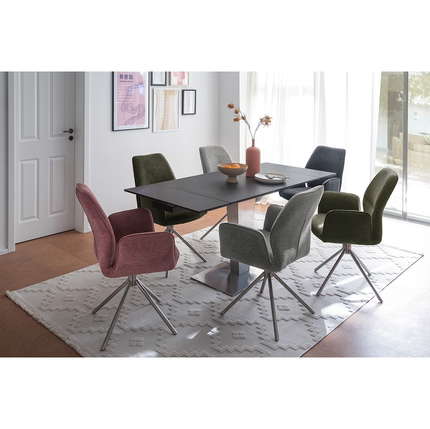 MCA Esstisch Pesaro mit Auszug 120/180x80 cm