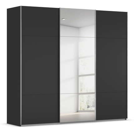 Rauch Schwebetürenschrank Contido 3-türig, 1 Spiegeltüre