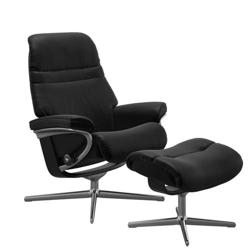 Stressless Sessel Sunrise Cross in Leder Batick