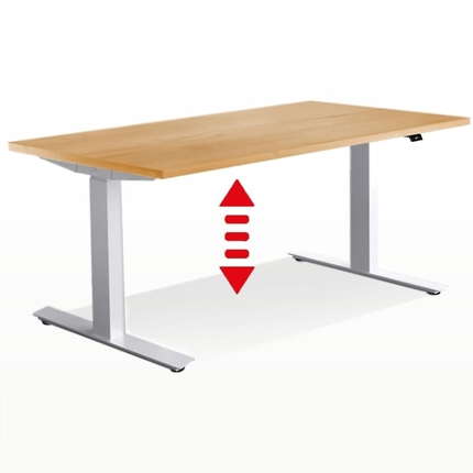 König+Neurath Schreibtisch ACTIVE.T elektrisch höhenverstellbar