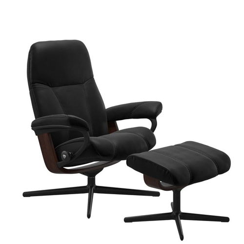 Stressless Sessel Consul Cross in Leder Batick