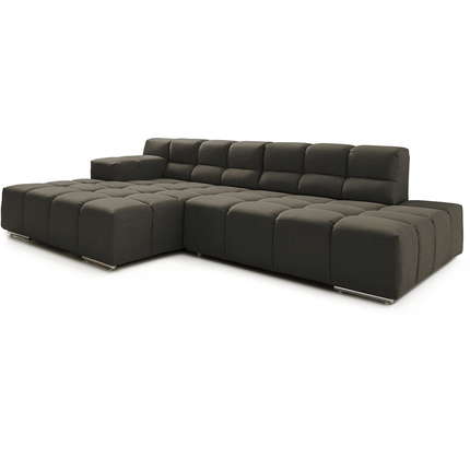 designwerk Ecksofa Temple mit Sitztiefenverstellung