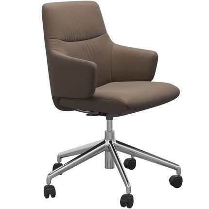 Stressless Home Office Mint mit Armlehne in Leder Batick