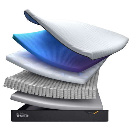 Tempur Matratze Pro Plus CoolQuilt Medium Firm Hybrid