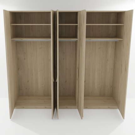 Voglauer Drehtürenschrank Vvaganto 5-türig