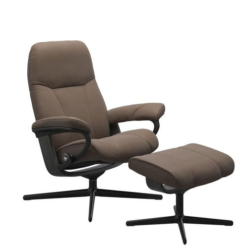 Stressless Sessel Consul Cross in Leder Batick