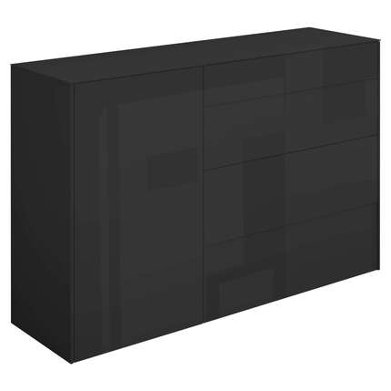 Glas Schwarz