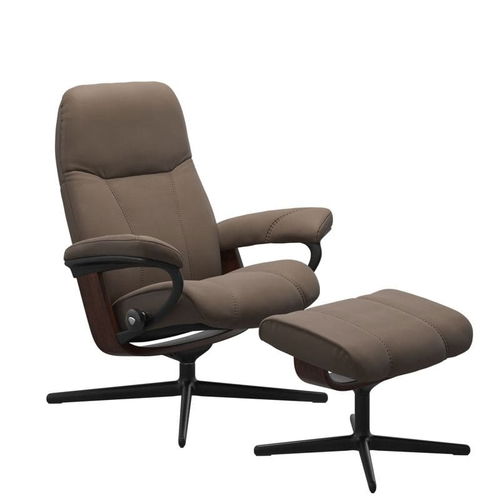 Stressless Sessel Consul Cross in Leder Batick