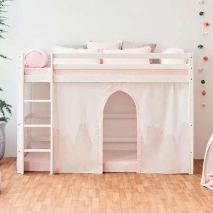 Hoppekids Winter Wonderland Vorhang für Mittelhochbett 90x200 cm