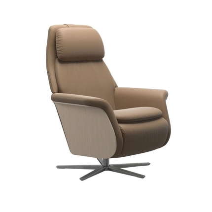 Stressless Sessel Sam mit Holz in Leder Paloma