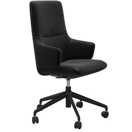 Stressless Home Office Mint mit Armlehne in Leder Batick