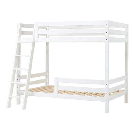 Hoppekids Hoch-Etagenbett ECO Luxury mit schräger Leiter
