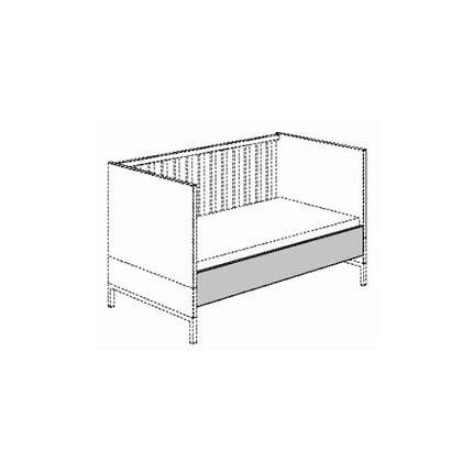 PAIDI Umbauseiten für Babybett Benne