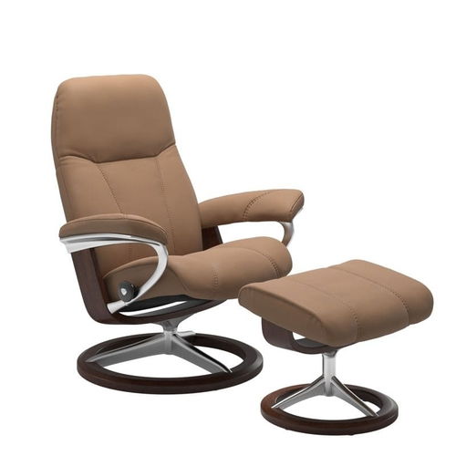 Stressless Sessel Consul Signature in Leder Batick