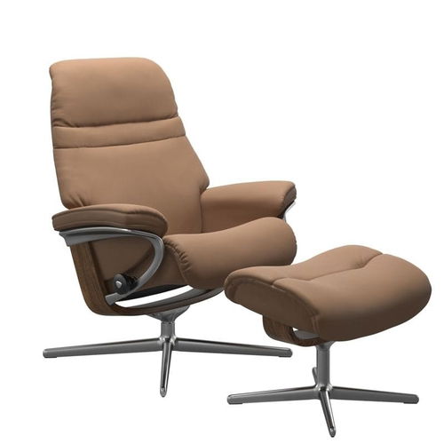 Stressless Sessel Sunrise Cross in Leder Batick