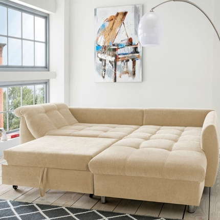 Benformato Ecksofa Agira mit Schlaffunktion