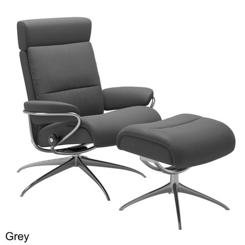 Stressless Sessel Tokyo mit Kopfstütze und Hocker