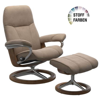 Stressless Sessel Consul Signature in Stoff