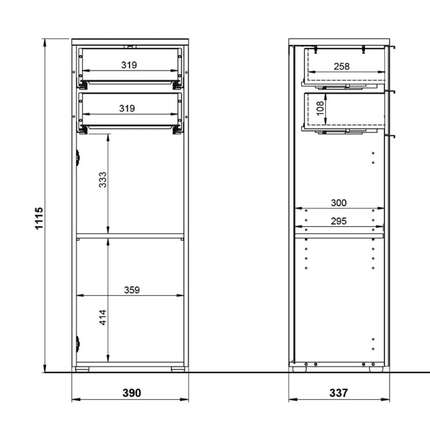 Germania Badschrank Pescara 2753
