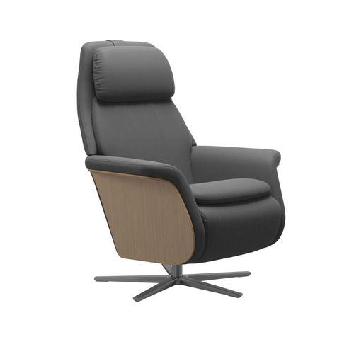 Stressless Sessel Sam mit Holz in Leder Batick