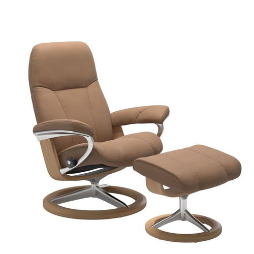 Stressless Sessel Consul Signature in Leder Batick