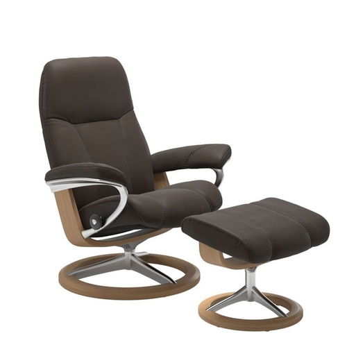 Stressless Sessel Consul Signature in Leder Batick