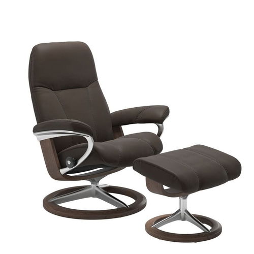 Stressless Sessel Consul Signature in Leder Batick