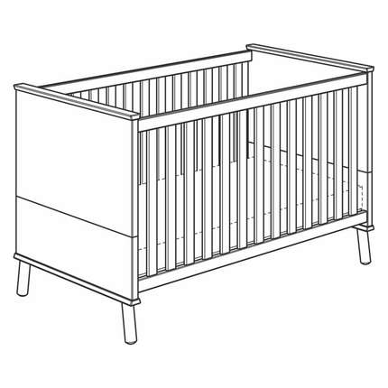 PAIDI Babybett Ylvie