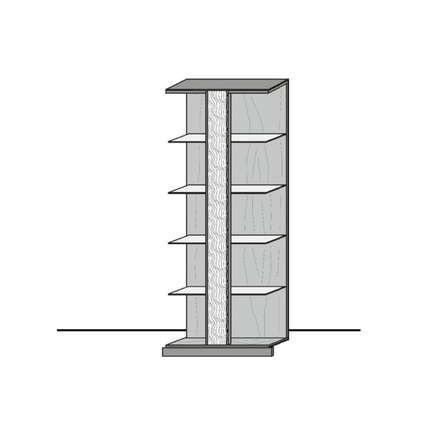 Hartmann Standregal Kilva 9610-0078