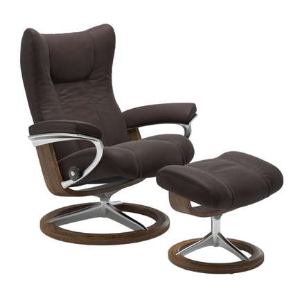 Stressless Sessel Wing Signature in Leder Paloma