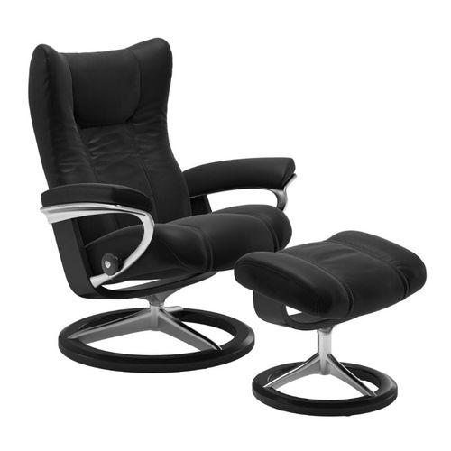 Stressless Sessel Wing Signature in Leder Paloma