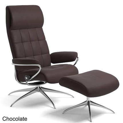 Stressless Sessel London High Back M mit Hocker