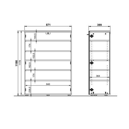 Germania Schuhschrank Scalea 3761