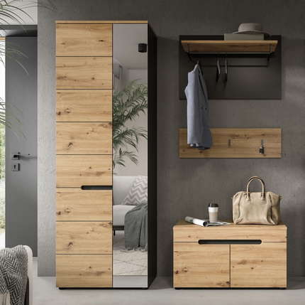 xonox.home Garderoben-Set Canu 3-teilig