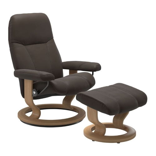 Stressless Sessel Consul Classic in Leder Batick