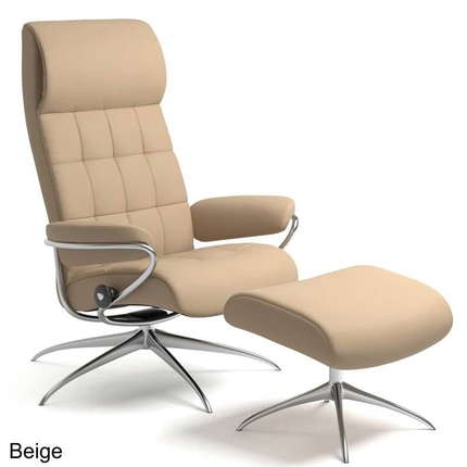 Stressless Sessel London High Back M mit Hocker