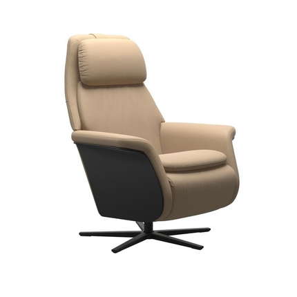 Stressless Sessel Sam mit Holz in Leder Paloma