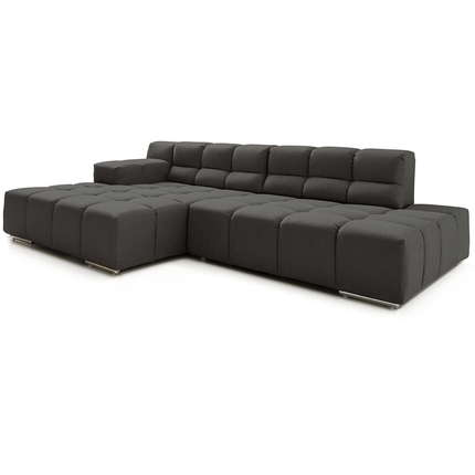 designwerk Ecksofa Temple mit Sitztiefenverstellung