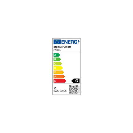 Blomus Mobile LED-Stehleuchte Farol