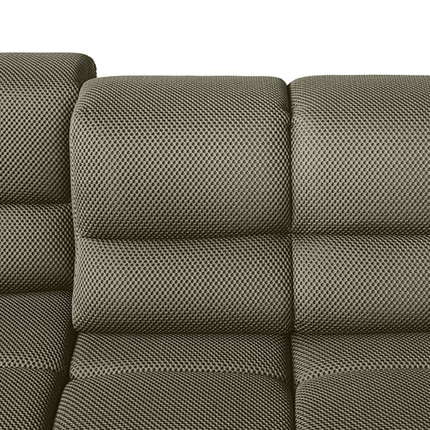 designwerk Ecksofa Temple mit Sitztiefenverstellung