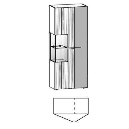 Voglauer Vitrine Vgalvino 80G