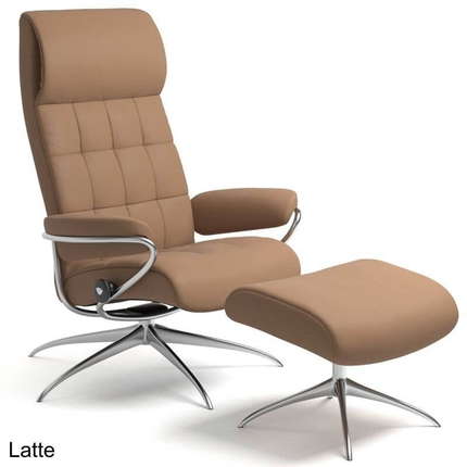 Stressless Sessel London High Back mit Hocker