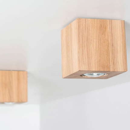 Spot Light Deckenleuchte Wooddream Square 1xLED GU10