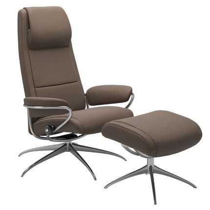 Stressless Sessel Paris High Back mit Hocker