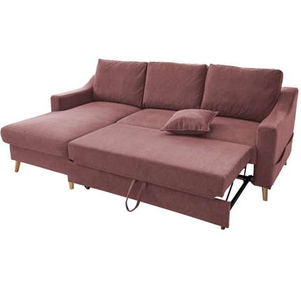 Benformato Ecksofa mit Schlaffunktion Valentina