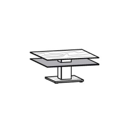Voglauer Couchtisch 90/90 Valpin