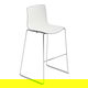 Arper Barhocker Catifa 46 zweifarbig Kufengestell Chrom
