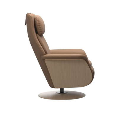 Stressless Sessel Sam mit Holz in Leder Batick