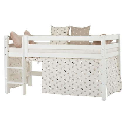 Hoppekids Halbhochbett ECO Luxury, Leiter gerade