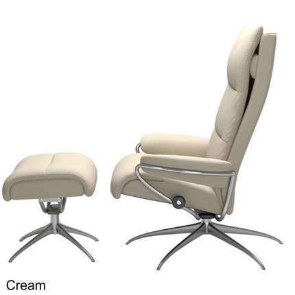 Stressless Sessel Tokyo High Back M mit Hocker